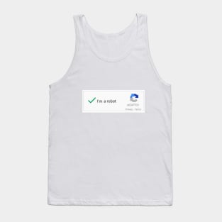 I'm a robot. Tank Top